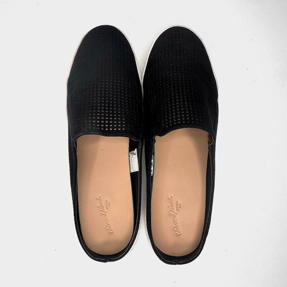 Universal Thread Meena Women's 10 Black Mesh Backless Slip On Sneakers Mules - Picture 6 of 10